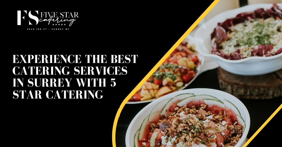 Experience the Best Catering Services in Surrey with 5 Star Catering image